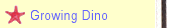 Growing Dino